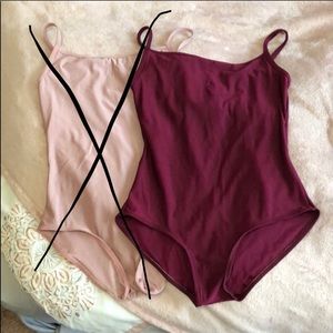 Burgundy Yumiko Leotard